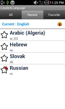 Télécharger Set Locale & Language Outils pour Android Capture d'écran 2