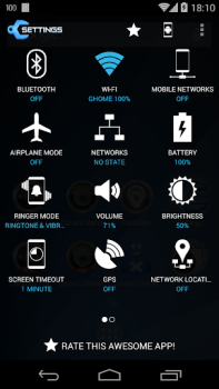 Télécharger Settings Outils pour Android Capture d'écran 5