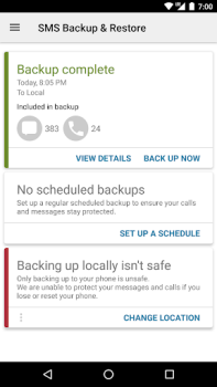 Télécharger SMS Backup & Restore Outils pour Android