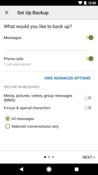 Télécharger SMS Backup & Restore Outils pour Android Capture d'écran 3