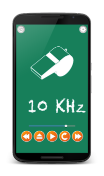 Télécharger Dog Whistle. Train your dog Outils pour Android Capture d'écran 2
