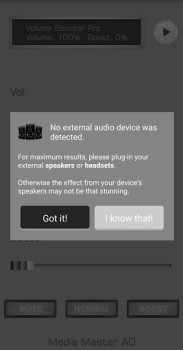Télécharger Volume Booster Pro Musique et audio pour Android Capture d'écran 7