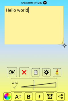 Télécharger Autocollant widget Outils pour Android Capture d'écran 2