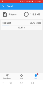 Télécharger SuperBeam | WiFi Direct Share Communication pour Android Capture d'écran 6
