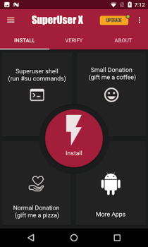 Télécharger Superuser X Free Root Affaires pour Android Capture d'écran 2