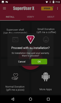 Télécharger Superuser X Free Root Affaires pour Android Capture d'écran 3