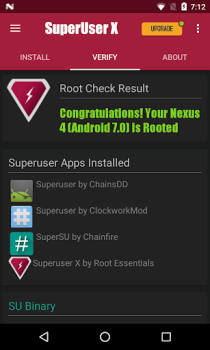 Télécharger Superuser X Free Root Affaires pour Android Capture d'écran 4