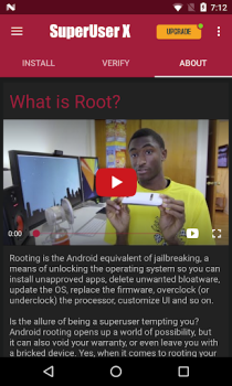 Télécharger Superuser X Free Root Affaires pour Android Capture d'écran 5