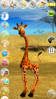 Télécharger Parler George la girafe Simulateurs pour Android Capture d'écran 2