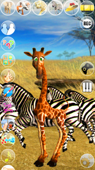 Télécharger Parler George la girafe Simulateurs pour Android Capture d'écran 3