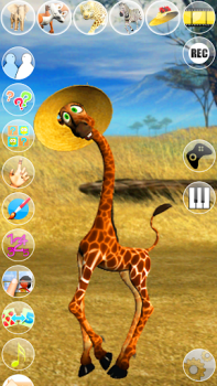 Télécharger Parler George la girafe Simulateurs pour Android Capture d'écran 4