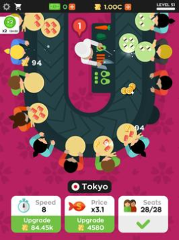 Télécharger Sushi Bar Idle Simulateurs pour Android Capture d'écran 6