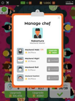 Télécharger Sushi Bar Idle Simulateurs pour Android Capture d'écran 7