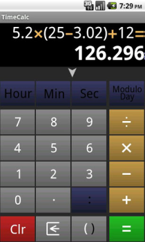 Télécharger Calculatrice temporelle Outils pour Android Capture d'écran 2