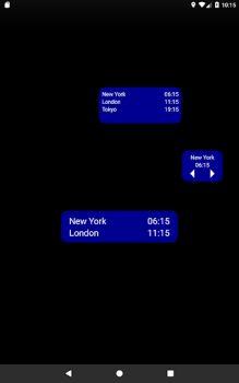 Télécharger Horloge Mondiale et Widget Travail pour Android Capture d'écran 4