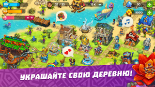 Télécharger The Tribez: Build a Village Simulateurs pour Android Capture d'écran 3