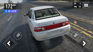 Télécharger VAZ 2110 Russian Car Driving Simulateurs pour Android Capture d'écran 6