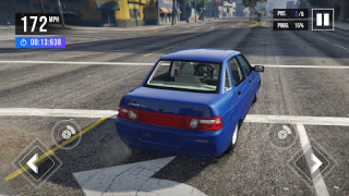 Télécharger VAZ 2110 Russian Car Driving Simulateurs pour Android Capture d'écran 7