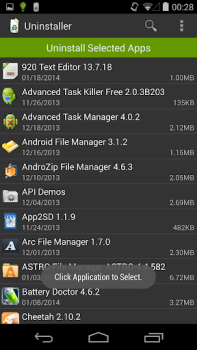 Télécharger Désinstallateur (Uninstaller) Travail pour Android Capture d'écran 2