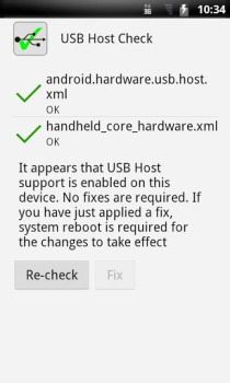 Télécharger USB Host Check Outils pour Android Capture d'écran 3