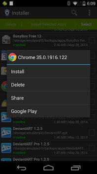 Télécharger Installateur (Install APK) Travail pour Android Capture d'écran 2