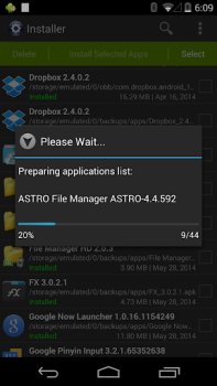 Télécharger Installateur (Install APK) Travail pour Android Capture d'écran 4