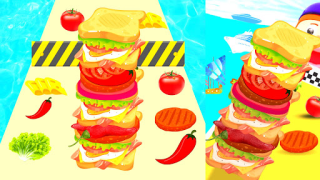 Télécharger sandwich Runner 3d Games Jeux de réflexion pour Android