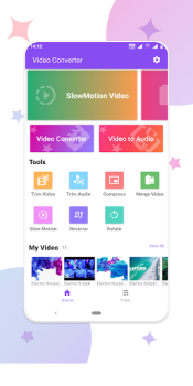 Télécharger Video Converter Lecteurs et éditeurs de vidéos pour Android