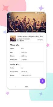 Télécharger Video Converter Lecteurs et éditeurs de vidéos pour Android Capture d'écran 3