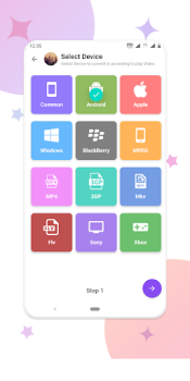 Télécharger Video Converter Lecteurs et éditeurs de vidéos pour Android Capture d'écran 5