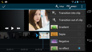 Télécharger Créateur vidéo avec musique Lecteurs et éditeurs de vidéos pour Android Capture d'écran 5