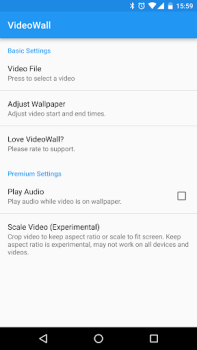 Télécharger VideoWall - Video Wallpaper Personnalisation pour Android Capture d'écran 2
