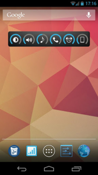 Télécharger Slider Widget - Volumes Outils pour Android