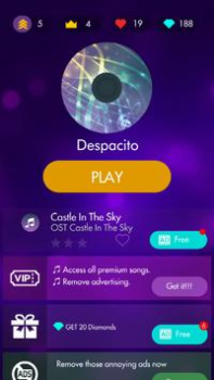 Télécharger Piano Solo - Magic Dream tiles Musique pour Android Capture d'écran 5