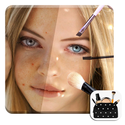 Logo Visage Lab: retouche portrait