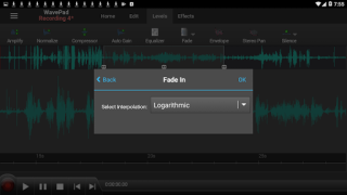 Télécharger WavePad Audio Editor Musique et audio pour Android Capture d'écran 3