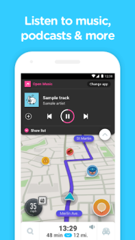 Télécharger Navigation Waze et trafic Cartes et navigation pour Android Capture d'écran 5