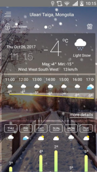 Télécharger Météo Météo pour Android Capture d'écran 5