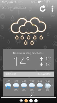Télécharger Weather Clock Météo pour Android Capture d'écran 4