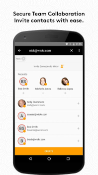 Télécharger Wickr Me – Private Messenger Social pour Android Capture d'écran 3