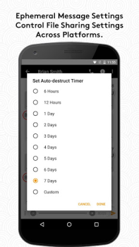 Télécharger Wickr Me – Private Messenger Social pour Android Capture d'écran 4
