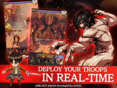 Télécharger Attack on Titan TACTICS Simulateurs pour Android Capture d'écran 3