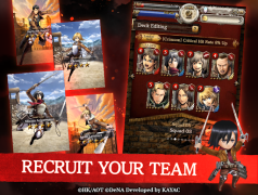 Télécharger Attack on Titan TACTICS Simulateurs pour Android Capture d'écran 5
