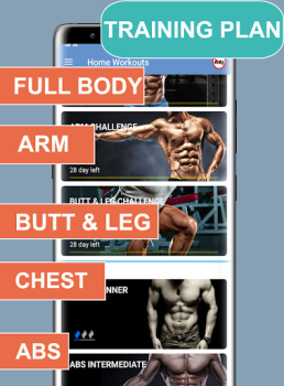 Télécharger Entraînement à domicile Pro Santé et forme physique pour Android Capture d'écran 4