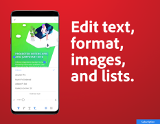 Télécharger Adobe Acrobat Reader: Edit PDF Travail pour Android Capture d'écran 6