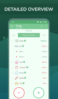 Télécharger Monefy - Finances & Dépenses Finance pour Android Capture d'écran 2