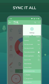Télécharger Monefy - Finances & Dépenses Finance pour Android Capture d'écran 6