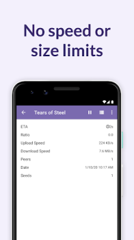 Télécharger BitTorrent®- Torrent Downloads Lecteurs et éditeurs de vidéos pour Android Capture d'écran 2