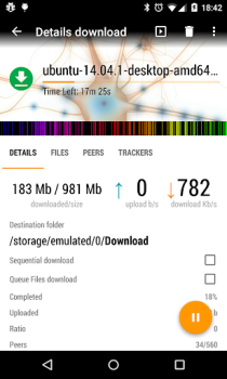 Télécharger aTorrent - Torrent Downloader Lecteurs et éditeurs de vidéos pour Android Capture d'écran 2