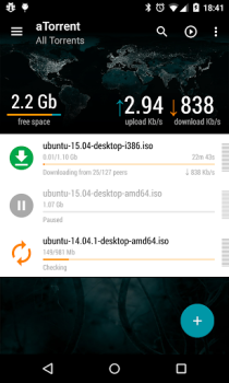 Télécharger aTorrent - Torrent Downloader Lecteurs et éditeurs de vidéos pour Android Capture d'écran 3